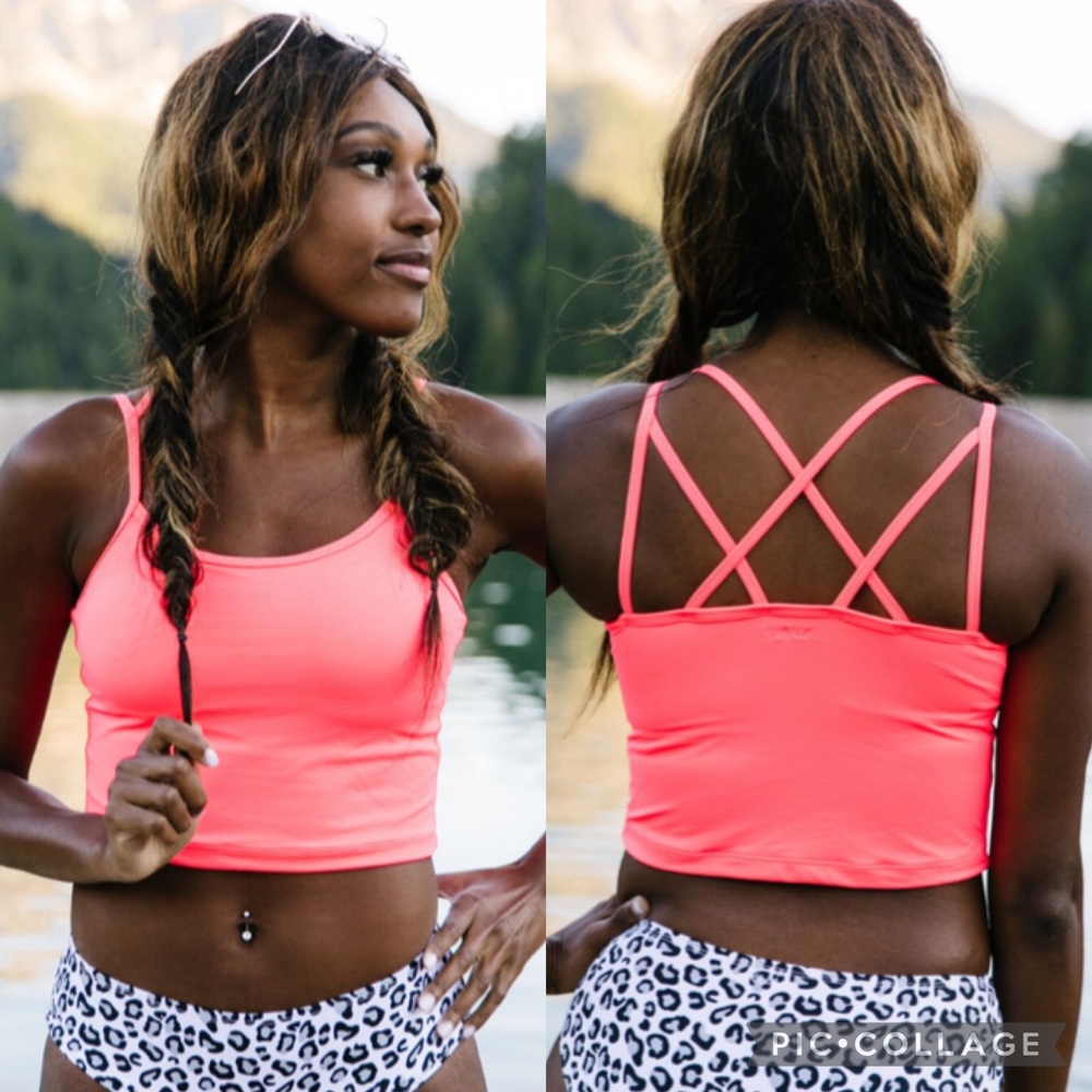 Kiava Switchback Swim Crop Top